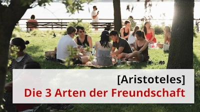 Personen sitzen auf einer Wiese und machen Picknick. 3 Arten der Freundschaft nach Aristoteles. Foto Manson Dahl auf unsplash.com (bearbeitet)